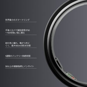 OURA Oura Ring 5(オーラリング 5) size12 ステルス JZ906162012-イメージ2