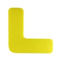 セーフラン安全用品 セーフラン/高耐久5Sフロア表示ステッカー L型 10枚 150×150mm 黄 10枚黄50150150 FC869GW-2068964