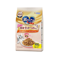 ユニ・チャーム 銀のスプーン 国産生かつおin ささみと海の幸ブレンド 950g FCJ150J