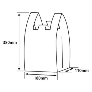 パックスタイル レジ袋 S 乳白 100枚 FC935SG-00427499-イメージ4