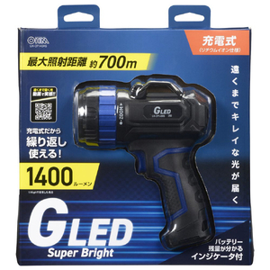 オーム電機 GLEDライト 充電式 1400ルーメン LH-CP140A5-イメージ6