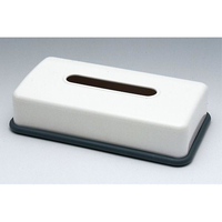 国際化工 ニューエクセレンス ティッシュボックス 浅型 296IW FC688LB-0974300