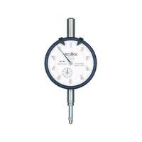 テクロック 標準型ダイヤルゲージ 測定範囲0~10mm 0～100.01±0-50-10081.4以下 FC162JX-1028294