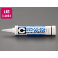 エスコ 330ml シリコ-ンシーラント クリア/10本 FCJ559H-EA930AN-22A