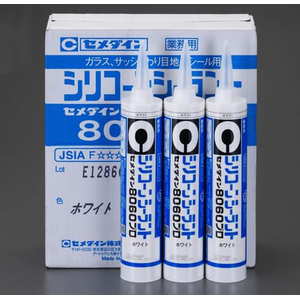 エスコ 330ml シリコ-ンシーラント クリア/10本 FCJ559H-EA930AN-22A-イメージ2