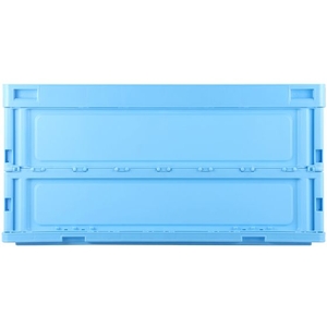 岐阜プラスチック工業 折りたたみコンテナーCB-S76NR 青 FC788HK-8362401-イメージ3
