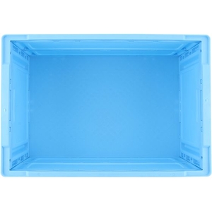 岐阜プラスチック工業 折りたたみコンテナーCB-S76NR 青 FC788HK-8362401-イメージ4