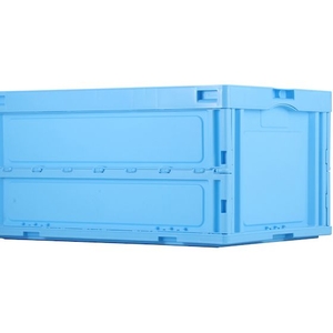 岐阜プラスチック工業 折りたたみコンテナーCB-S76NR 青 FC788HK-8362401-イメージ6