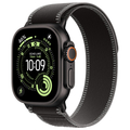 Apple Apple Watch Ultra 3(GPS + Cellularモデル)- 49mm Apple Watch Ultra 3 ブラックチタニウムケースとブラック/チャコールトレイルループ - M/L MF1H4J/A