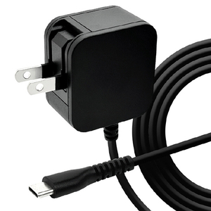 ラスタバナナ Type-Cケーブル直付AC充電器 2．4A (2．5m) ブラック R25ACC2A03BK-イメージ1