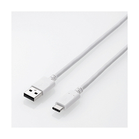 エレコム USB2．0ケーブル(認証品、A-C) 3．0m ホワイト MPA-AC30NWH