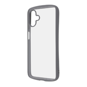 レイアウト Galaxy A25 5G用Like standard Puffull 耐衝撃 バンパー ハイブリッドケース グレー RT-GA25CMD1/GR-イメージ1