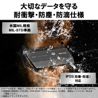 バッファロー SSD-PHP2.0U3-BA PC対応 USB3．2(Gen2)対応 高速モデル