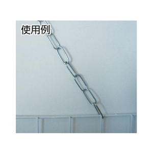 ニッサチェイン 鉄ユニクロリンクCタイプ 1.6mm×30M 300.051.616.85 FC930KW-IL16-イメージ2