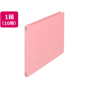 プラス フラットファイル ノンステッチ A4ヨコ ピンク 10冊 NO.022N FCJ308C-78278-イメージ1