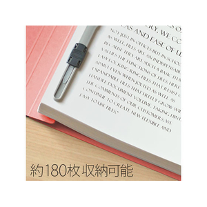 プラス フラットファイル ノンステッチ A4ヨコ ピンク 10冊 NO.022N FCJ308C-78278-イメージ5