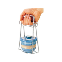 江部松商事 EBM/18-8 土鍋ホルダー 小 茶碗蒸しつかみ兼用 全長200 FC831KZ-0476700