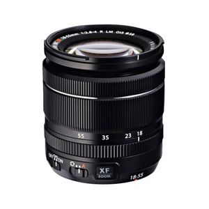 富士フイルム 標準ズームレンズ XF18-55mmF2.8-4 R LM OIS FXF1855MMF284R-イメージ1