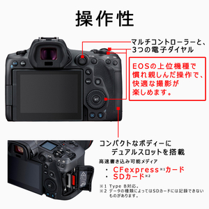 キヤノン デジタル一眼カメラ・ボディ EOS R5 ブラック EOSR5-イメージ7