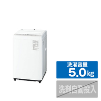 パナソニック 全自動洗濯機 洗濯・脱水容量5kg ライトグレー NA-F5B6-H