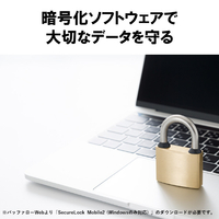 バッファロー SSD-PHP1.0U3-BA ポータブルSSD(1TB) ブラック