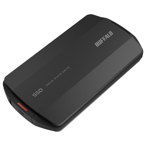 BUFFALO　超小型ポータブルSSD SSD-PST1.0U3-BA　ブラック　1TB