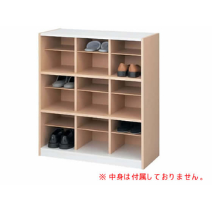 バリュテック・インターナショナル PLスリッパシューズラック 3列3段 F863546-PLN-16C-イメージ1