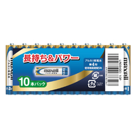 マクセル 単4形アルカリ乾電池 10本パック LR03GD10P