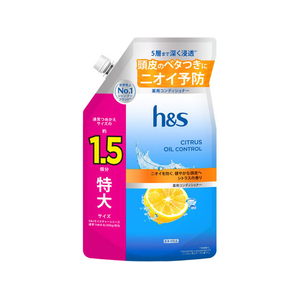 Ｐ＆Ｇ h&s シトラスオイルコントロール 薬用コンディショナー 特大 詰替 460g FCJ984B-イメージ1