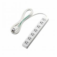エレコム 一括スイッチ付3ピンプラグ対応タップ T-T3A-3625WH