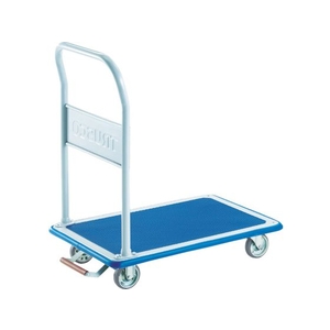 トラスコ中山 プレス製台車ドンキーカート固定式740×480ピン式固定車ストッパ付 FC471HH-4145071-イメージ1