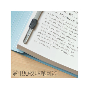 プラス フラットファイル ノンステッチ A4ヨコ ロイヤルブルー 10冊 NO.022N FCJ309C-78271-イメージ5