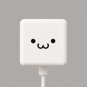 エレコム 5W Lightningケーブル一体型 AC充電器(1．0m) ホワイトフェイス MPA-ACL01WF-イメージ2