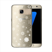 SG Galaxy S7 edge用イルミネーションケース スノーゴールド SG7735S7E