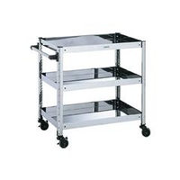 トラスコ中山 TRUSCO　SUS430ステンレスワゴン　W770XD520XH800 SUS4-511B