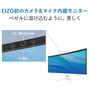 EIZO FlexScan EV3450XC-WT ホワイト EV3450XC-WT-イメージ3
