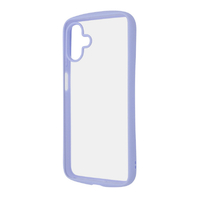 レイアウト Galaxy A25 5G用Like standard Puffull 耐衝撃 バンパー ハイブリッドケース ペールブルー RT-GA25CMD1/PA
