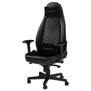 noblechairs ゲーミングチェア ICON(アイコン) ブラック NBL-ICN-PU-BLA-SGL-ED-イメージ1