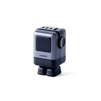 UGREEN Uno RG 4ポート Robot Gan 急速充電器(100W) メタリックグレー UGR-OT-000023