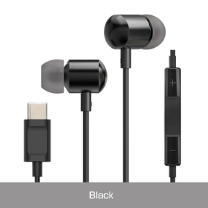 e angle USB Type-C有線イヤフォン ブラック ANGV-EPC10-A-BK e angle USB Type-C有線イヤフォン ブラック ANGV-EPC10-A-BK