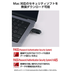 エレコム 回転式USB Type-C(TM)メモリ 5Gbps ブラック MF-CEU3064GBK-イメージ7