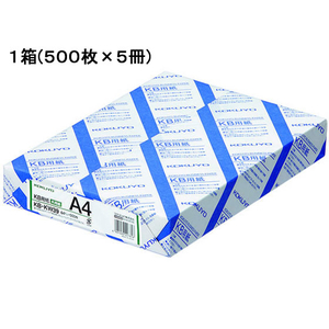 コクヨ KB用紙(共用紙) 64g A4 500枚×5冊 1箱(5冊) F840226-KB-KW39-イメージ1