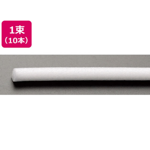 エスコ 35mm ×1 m 発泡ポリエチレン丸棒 10本 FCJ562H-EA930PB-35-イメージ1