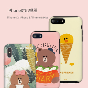 LINE FRIENDS iPhone SE3/SE2/8/7用LINE FRIENDSケース サリー KCL-DSA002-イメージ6