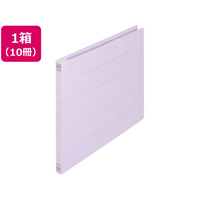 プラス フラットファイル ノンステッチ A4ヨコ バイオレット 10冊 NO.022N FCJ310C-78272
