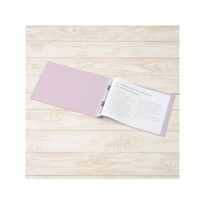 プラス フラットファイル ノンステッチ A4ヨコ バイオレット 10冊 NO.022N FCJ310C-78272-イメージ4