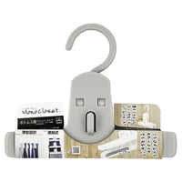 シンコハンガー モノクローゼット イージークリッパー グレー FC798RA