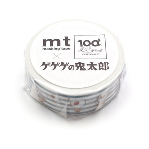 カモ井 mt ゲゲゲの鬼太郎 目玉おやじストライプ FCS1407-MTMZPR01-イメージ2
