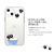 abbi FRIENDS iPhone 13用ソフトクリアケース ネコマンジュウ パターン ABF21737I13-イメージ3