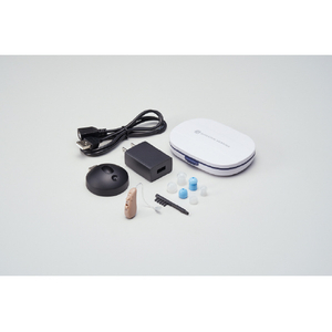 ショップジャパン 楽ちんヒアリング耳かけ型補聴器(左耳用) ベージュ RAHKBG2-イメージ5